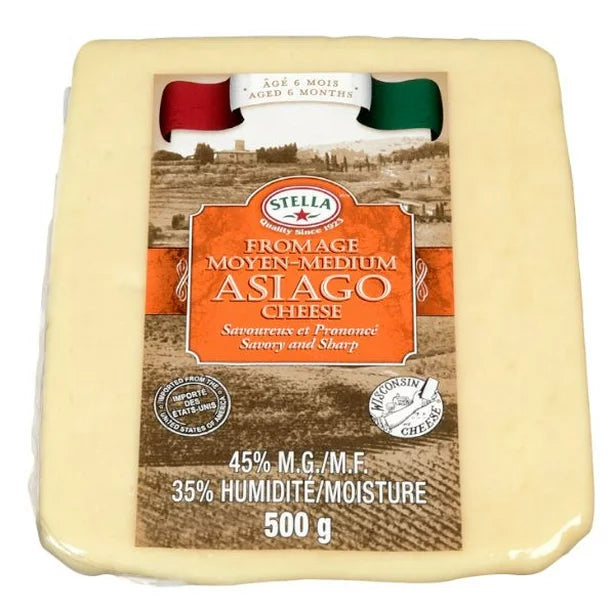 Asiago Cheese Wedge Aged 6 months
