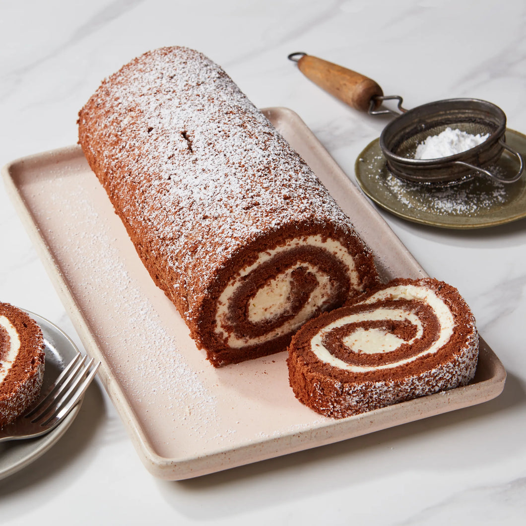 Chocolate or Vanilla Swiss Rolls