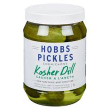 Load image into Gallery viewer, Hobbs Kosher Pickles  1L (3 options)
