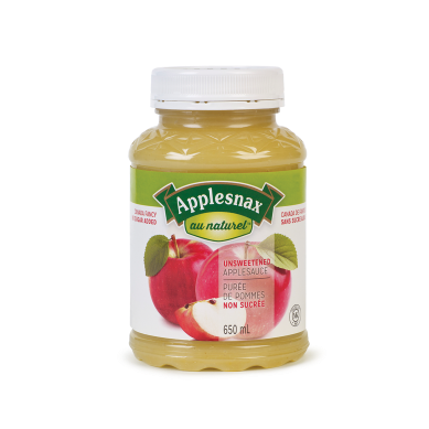 Applesnax - Unsweetened Apple Sauce (650mL)