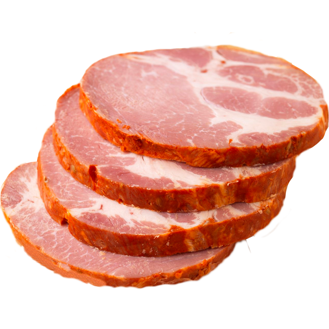 Hot Capocollo - Deli Sliced (0.25lb pkg.) *PRODUCT OF CANADA*