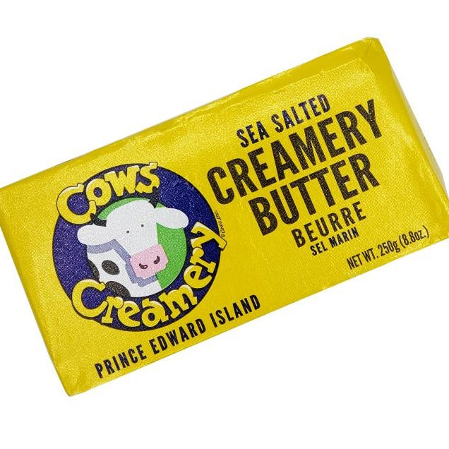 Butter - Cow's Creamery Sea Salted Butter 250g